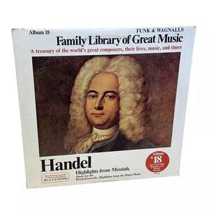 Handel Highlights From Messiah (Vinyl, 1976) RCA Custom FW-318 VG LP Record